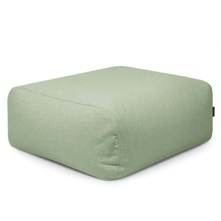 El Puf cuadrado TUBE 80 DUNES de 85×85×38 cm, moderno y de tejido transpirable y lavable, es ideal para interior y exterior, añadiendo asiento flexible a cualquier ambiente.