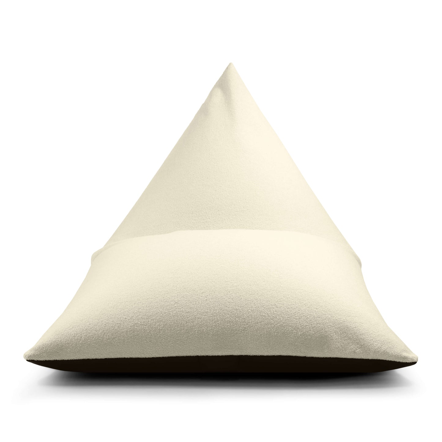 El Bean bag puff grande de tela borreguito RAZZMATAZZ TEDDY (155×120×95 cm) es un sillón ergonómico moderno perfecto para salón o dormitorio, que aporta comodidad y estilo contemporáneo a cualquier ambiente.