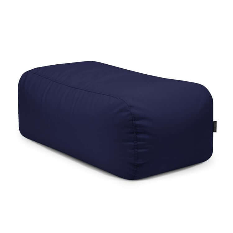 Puf rectangular TUBE 100 COLORIN de tejido estampado y resistente al sol (100×57×38 cm), moderno para interior y exterior, ideal como asiento cómodo en cualquier espacio.
