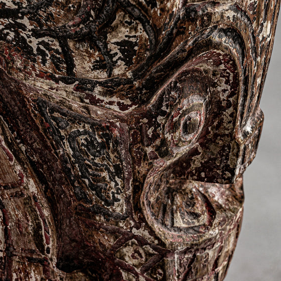 Figura decorativa en madera tropical Etnics