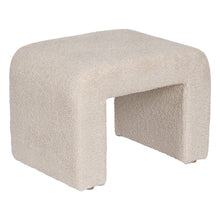  El Puf en Borreguito Beige Liven ofrece comodidad y elegancia con su suave textura y forma rectangular, elaborado con tejido poliéster de alta calidad.