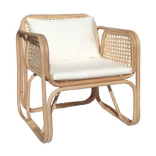  Sillón de Bambú y Ratán Flamingo