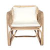 Sillón de Bambú y Ratán Flamingo