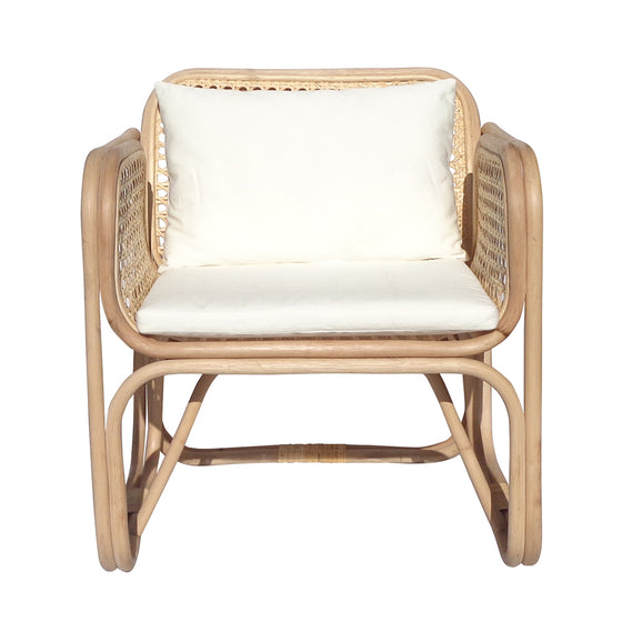 Sillón de Bambú y Ratán Flamingo