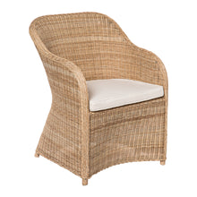  Sillón de Ratán con Cojín Sora