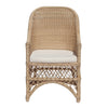 Sillón en ratán natural Camel Fitri