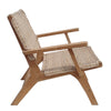 Sillón en Madera de Teca y Ratán Kresna