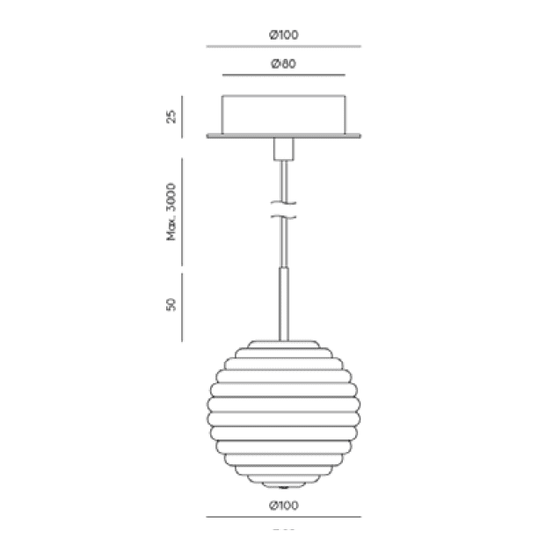 Lámpara de techo Doul 1 X G4 LED