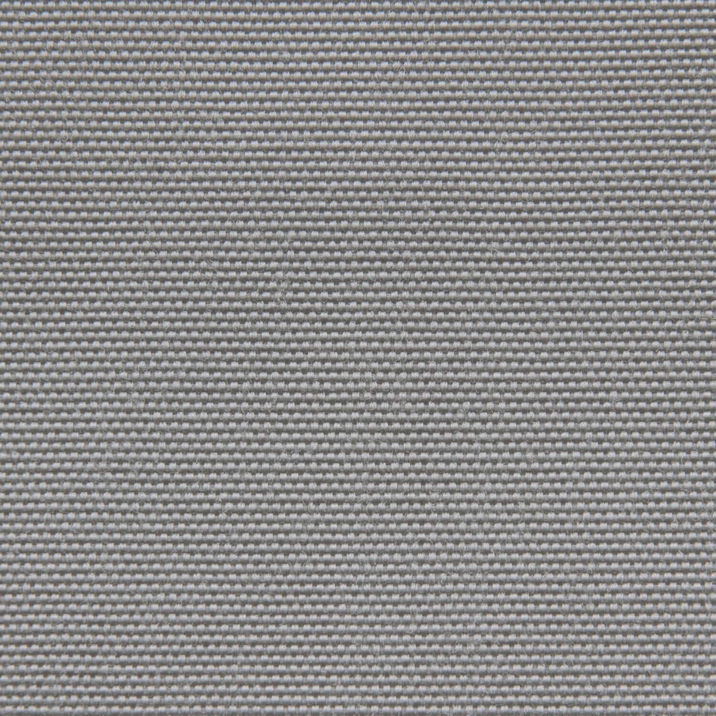 Detalle de la textura de tejido gris del Pouf Mini Colorin - uso exteriores, fabricado con tejido certificado OEKO-TEX con un patrón regular de pequeños hilos estrechamente entrelazados.