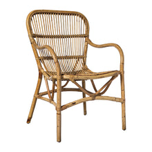  Silla en Bambú y Ratán Tibo