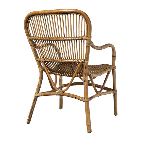 Silla en Bambú y Ratán Tibo