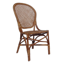  Silla de comedor en Bambú y Ratán Virgo