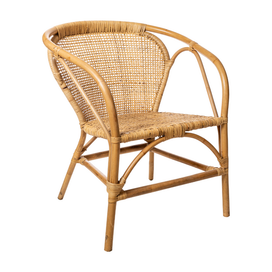 Silla de comedor en Ratán Serayu
