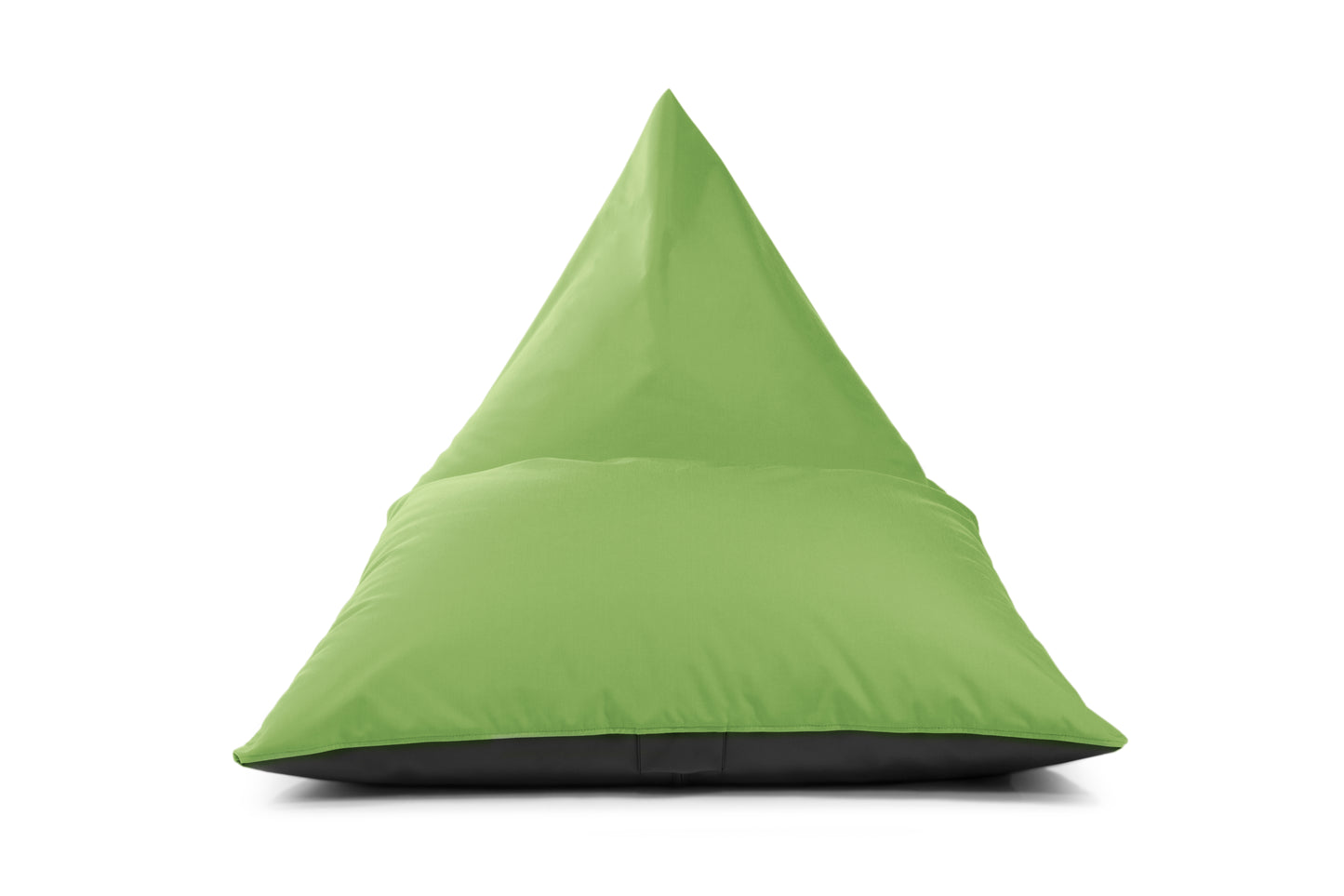 El gran puf triangular verde 