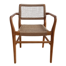  Silla de Comedor en Madera de Teca y Fibra sintética Nina