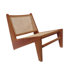  Sillón en madera de teca y ratán Cangu