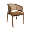 Sillón en Madera de Teca y Ratán MAX