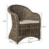 Sillón en Ratán Natural Oval Kubu