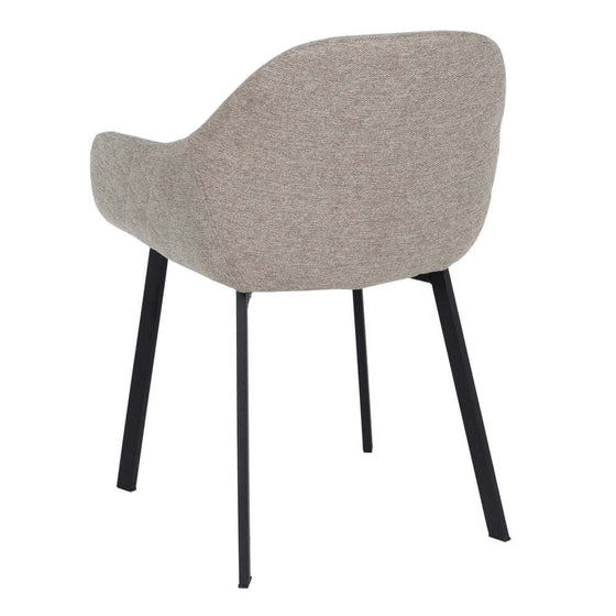 Silla Sedonix Verde Claro de diseño contemporáneo con patas de madera negras.