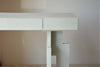 Consola en Roble Blanco Mate Birka
