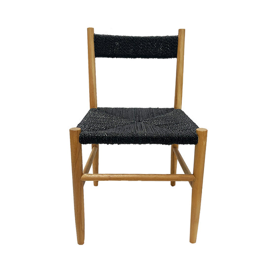 Silla de Comedor en Madera de Teca Bastian Black