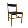 Silla de Comedor en Madera de Teca Bastian Black