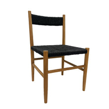  Silla de Comedor en Madera de Teca Bastian Black